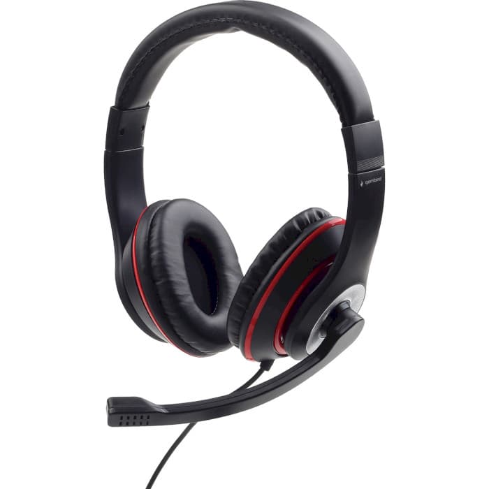 Ігрова гарнітура Gembird MHS-03-BKRD Black-Red