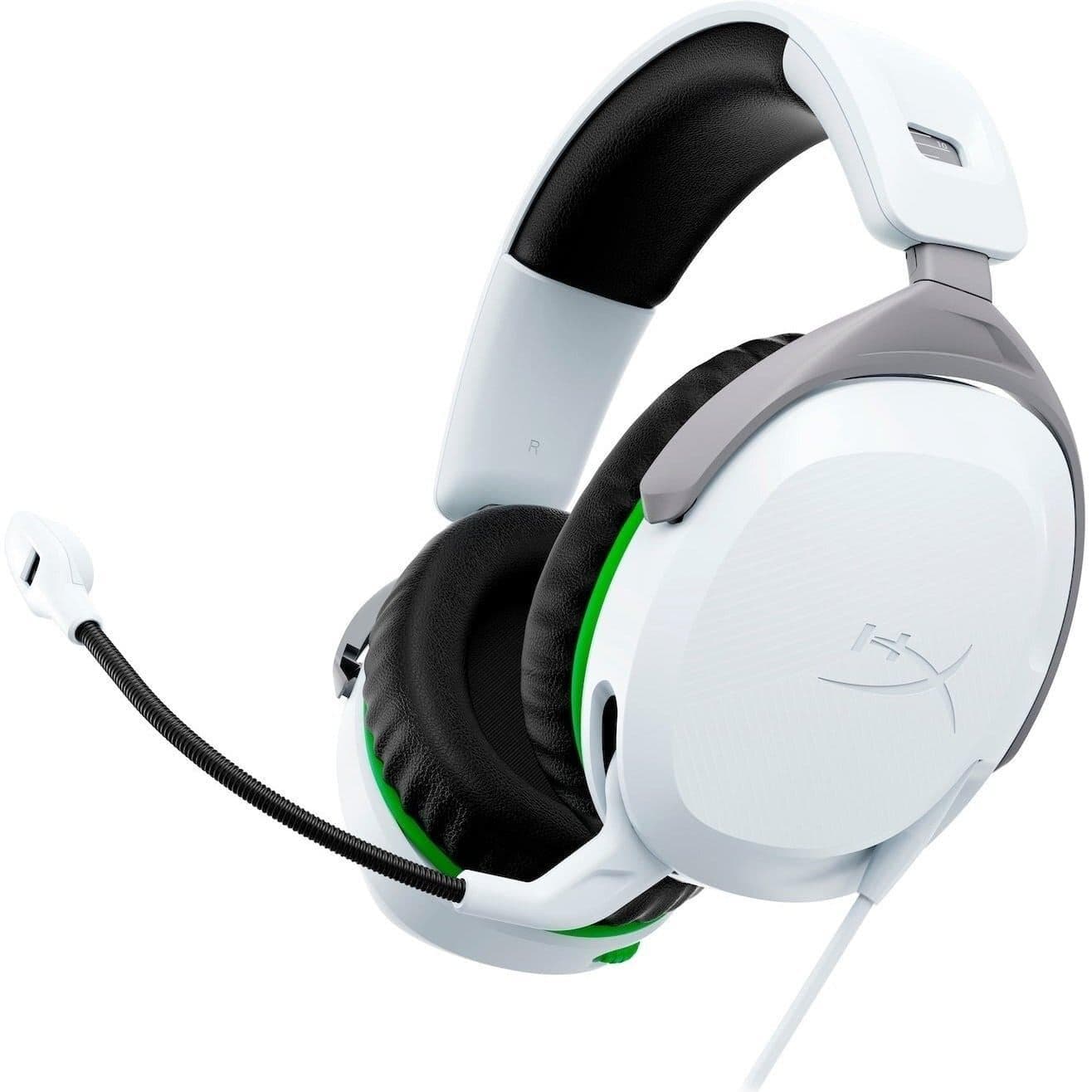 Ігрова гарнітура HyperX Cloud Stinger 2 Xbox, mini-jack, біло-зелений