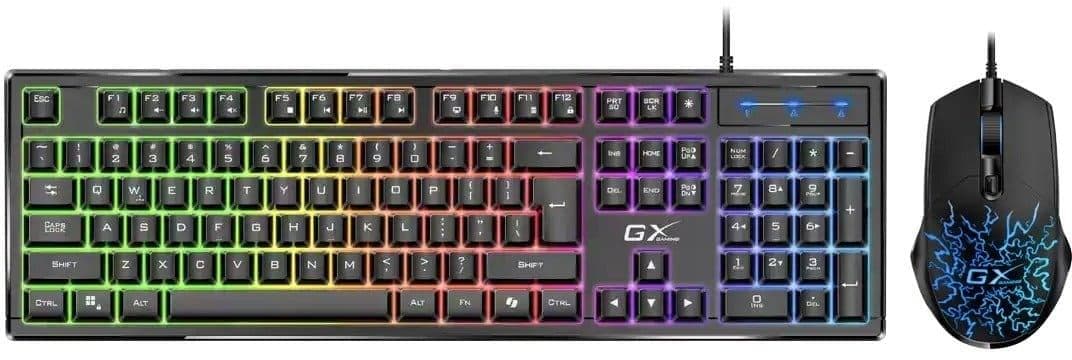 Комплект (Клавiатура та миша) Genius Scorpion KM-GX3 Black UKR USB