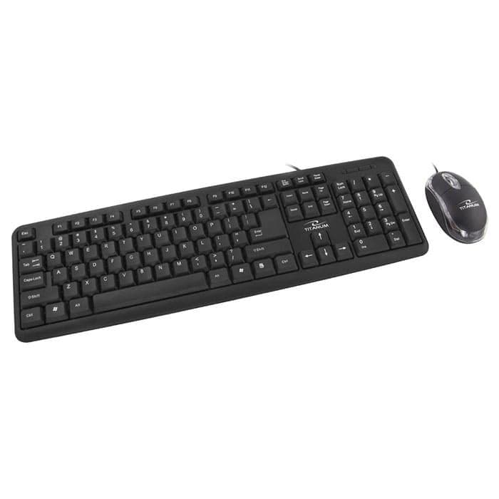 Комплект (Клавіатура та Миша) Esperanza TK106 USB Black