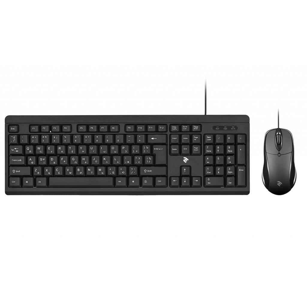Комплект (Клавіатура та Миша) 2E MK401 USB (2E-MK401UB) Black