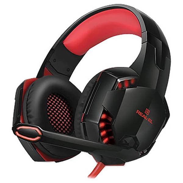 Ігрова гарнітура Real-EL GDX-8000 Black-Red