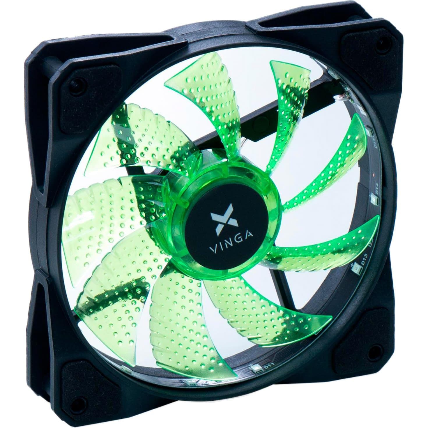 Вентилятор Vinga 12025-15-G1 Green