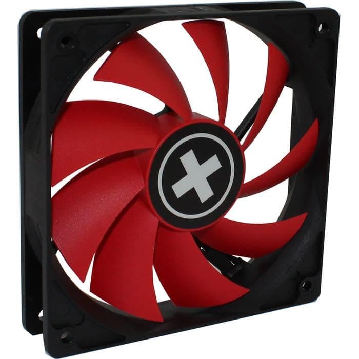 Вентилятор для корпуса 120mm Xilence XPF120.R black/red, Retail Box