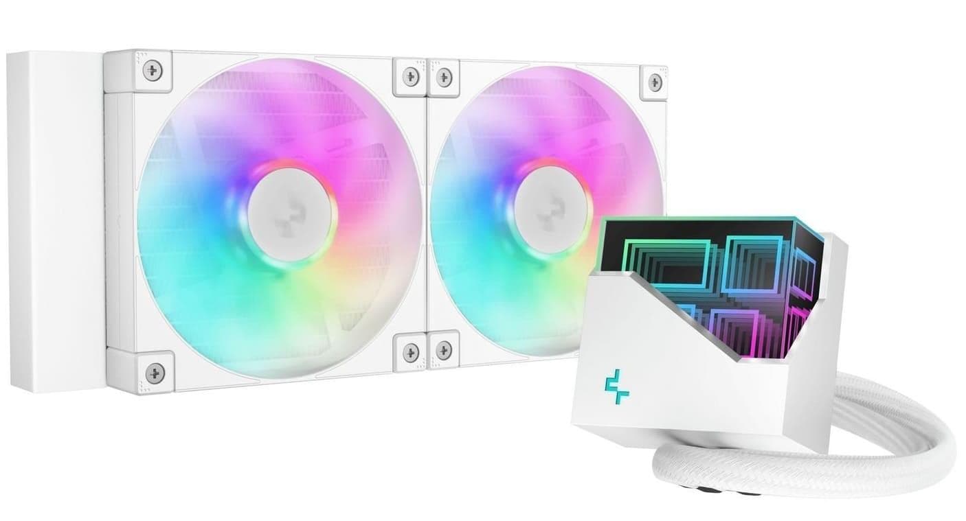 СВО DeepCool LT240 ARGB White (R-LT240-WHAMNC-G-1)
