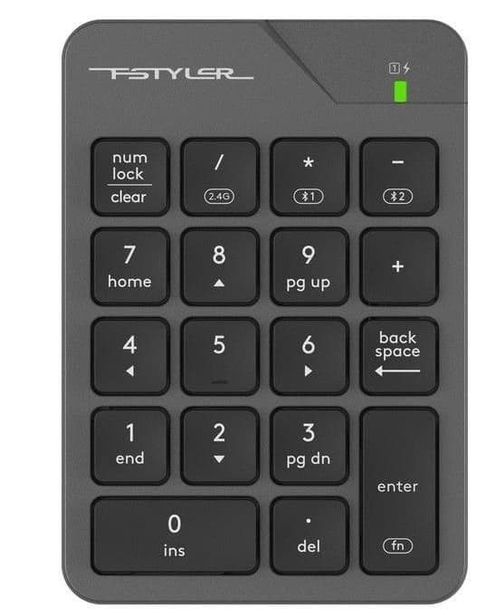 Клавіатура A4-Tech FBK21C (Smoky Grey)