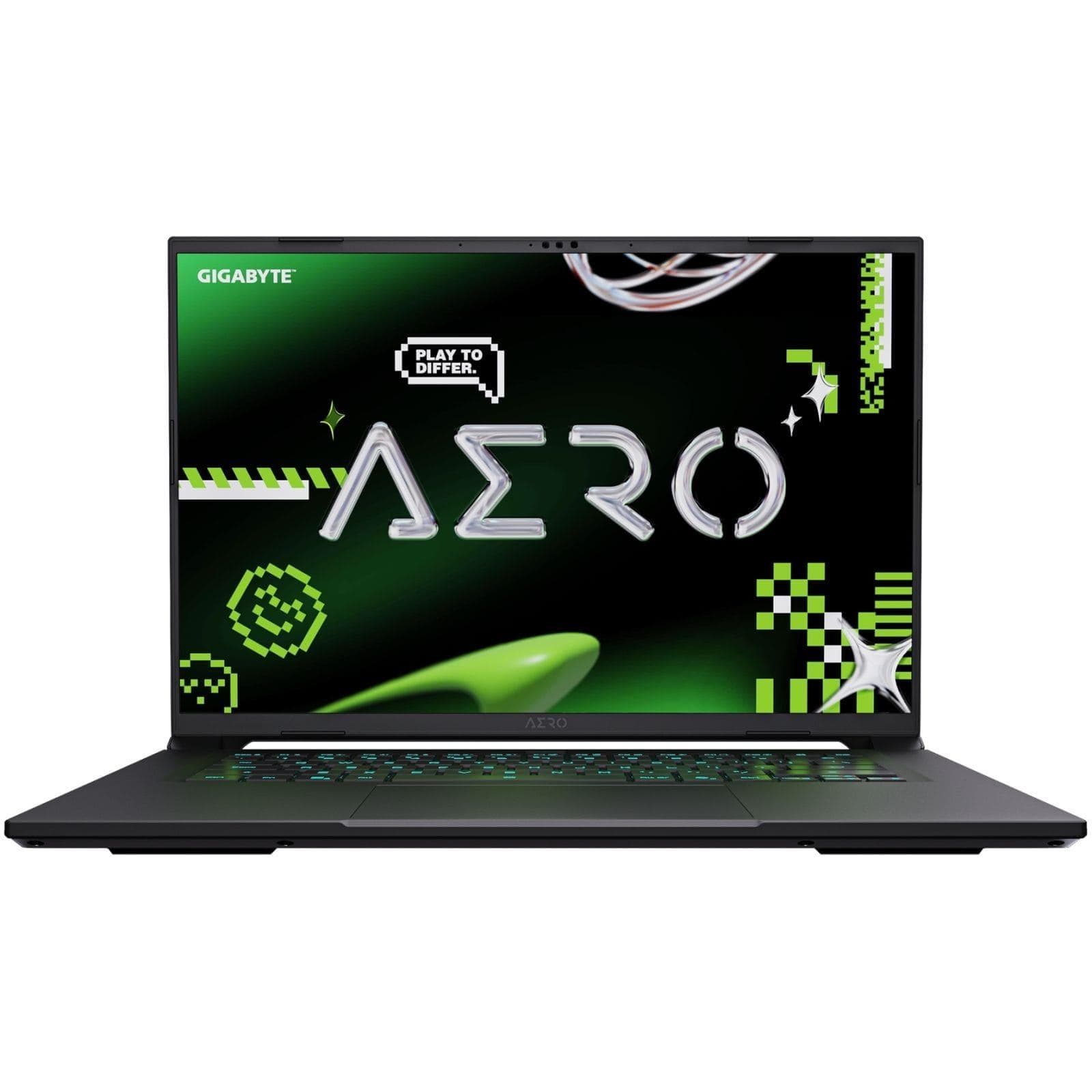 Ноутбук 16 Gigabyte AERO X16 QHD+ 165Hz/AMD Krachen Ryzen 7/32GB/1TB SSD/NVIDIA RTX 5060 8GB/W11/Black