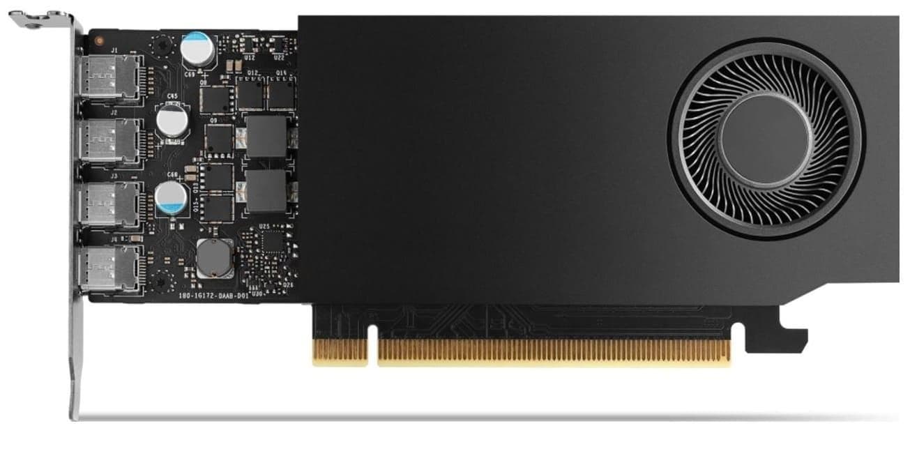HP NVIDIA RTX A1000 8GB 4mDP (AV8J4AA)
