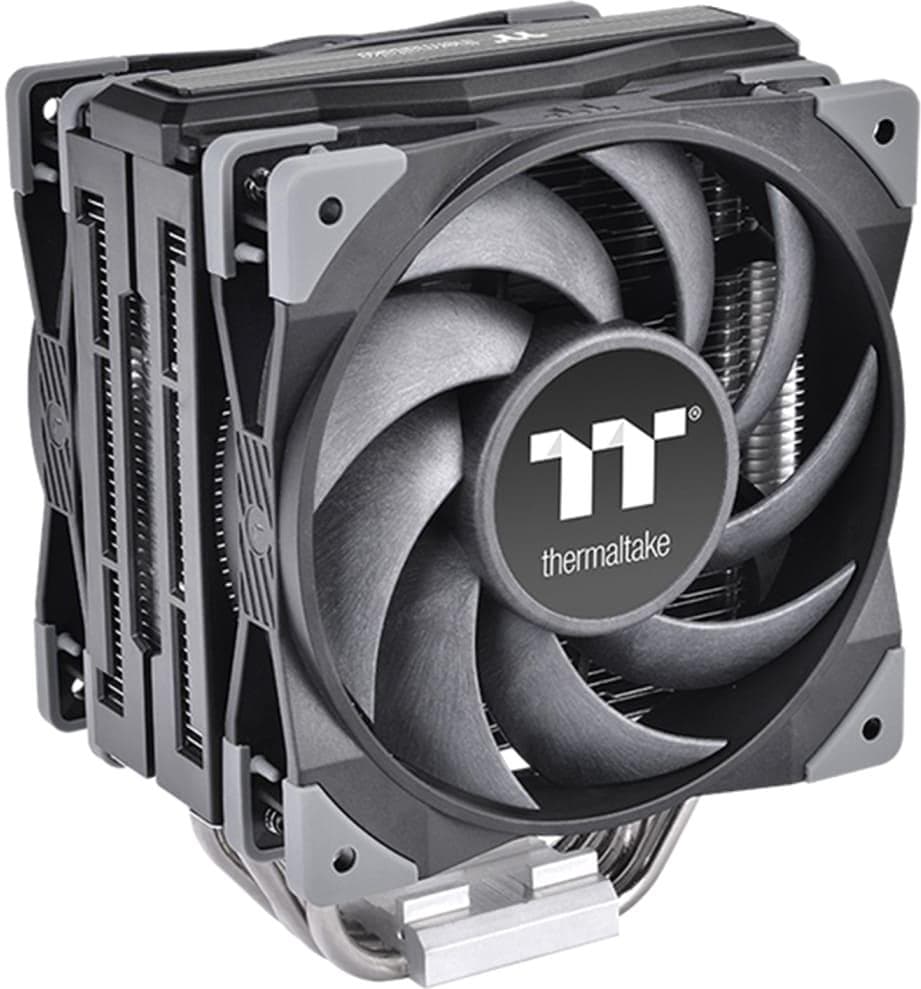 Кулер для процессора Thermaltake TOUGHAIR 510/Air cooler/12025 x2/PWM 500~2000rpm (CL-P075-AL12BL-A)