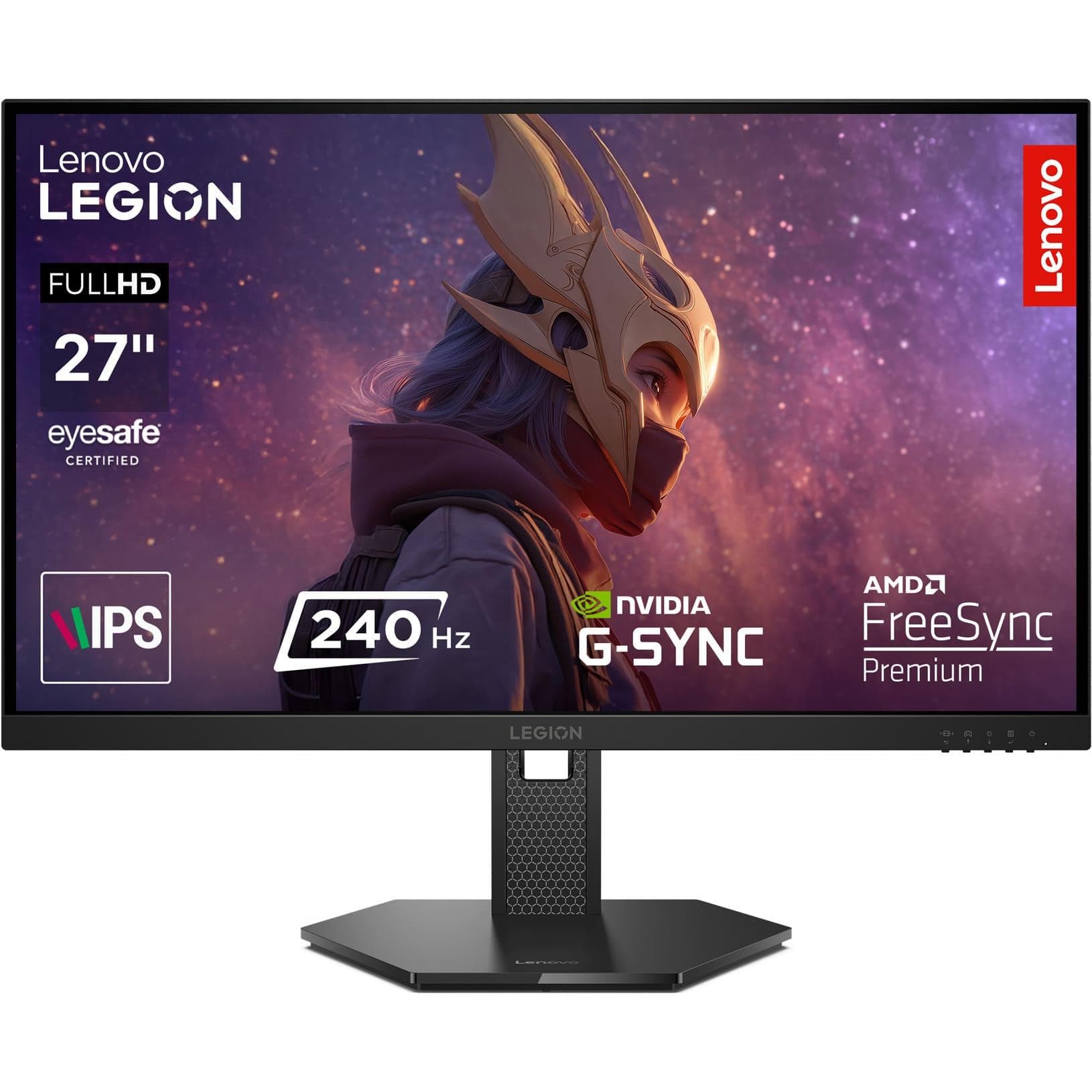 Монітор 27" LENOVO LEGION 27-10 (68C5GAC4UA) 1920x1080 (FullHD) IPS 240 Hz