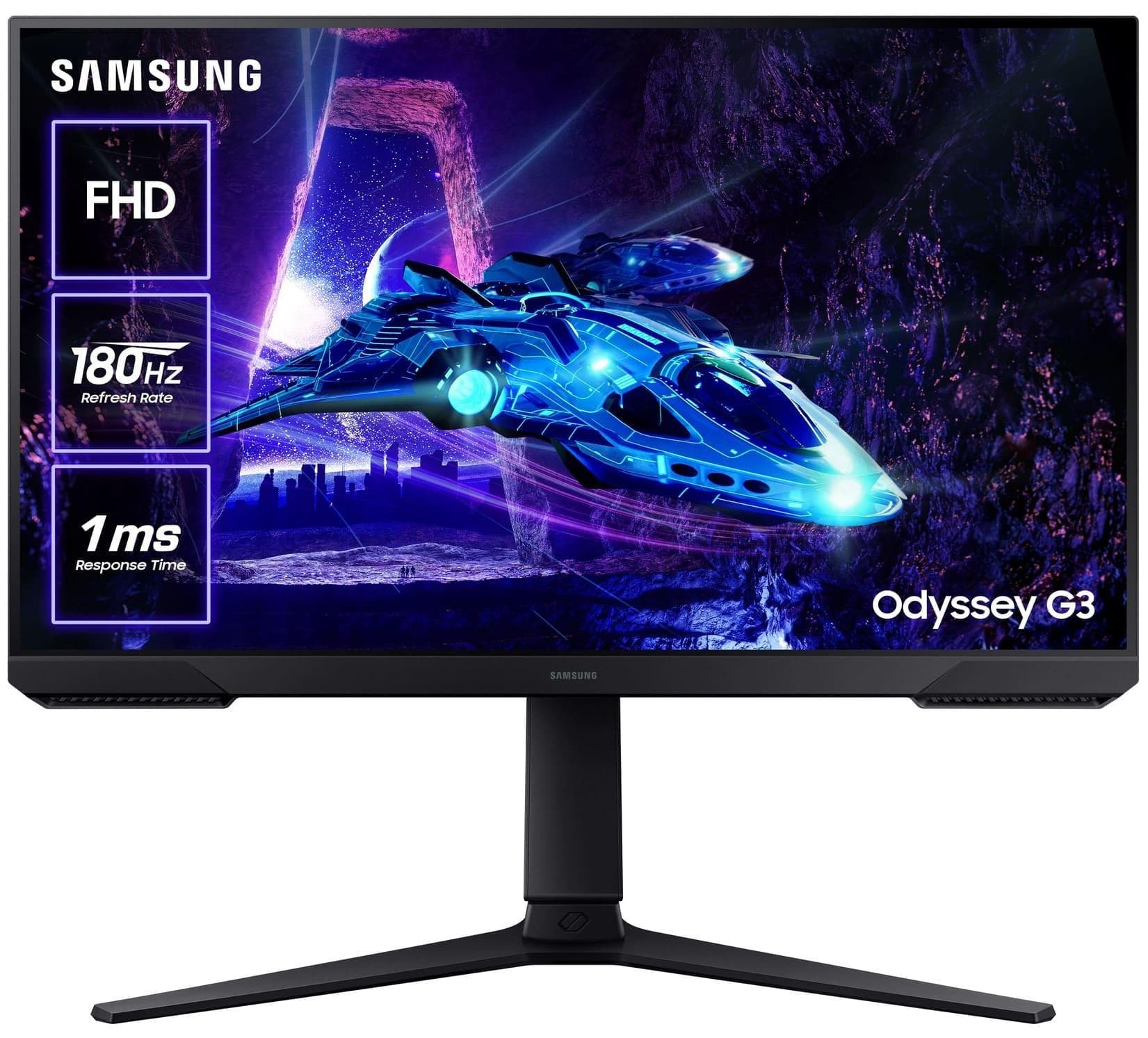 Монітор 23.8" Samsung Odyssey G3 1920x1080 (FullHD) VA 180 Hz