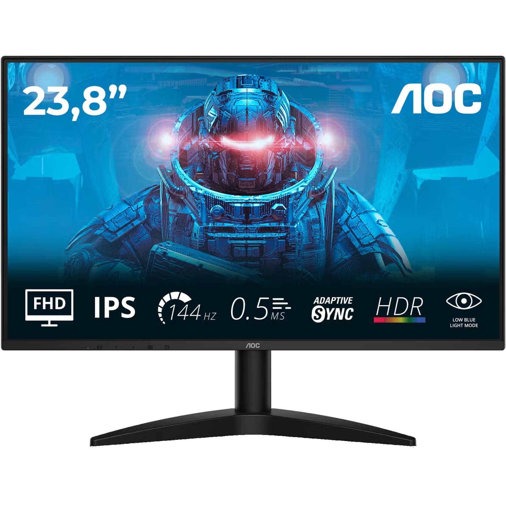 Монітор 23.8" AOC 24B36X 1920x1080 (FullHD) IPS 144 Hz