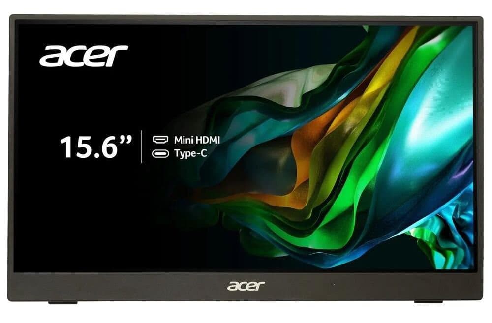 Монiтор 15.6" Acer PM161QBbmiuux Portable FHD IPS 60Hz