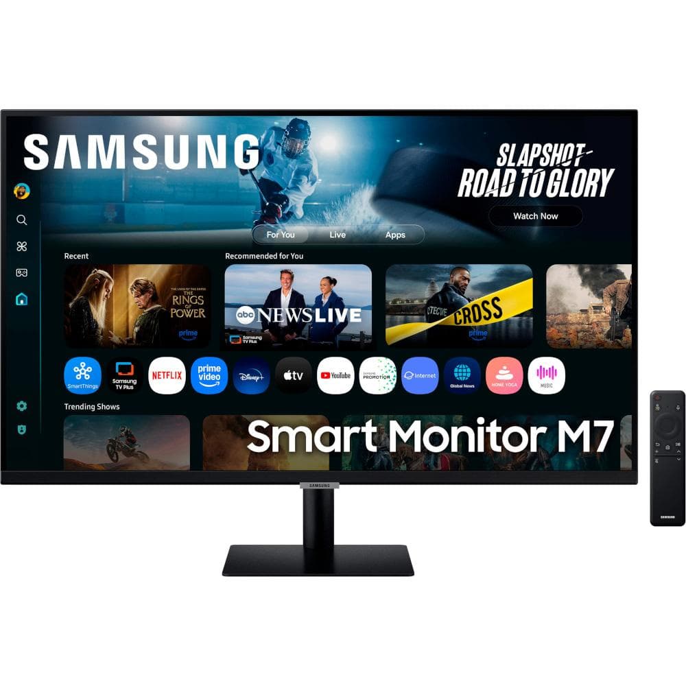 Монітор 32" Samsung Smart M7 Black 3840х2160 (UHD, 4K) VA 60 Hz
