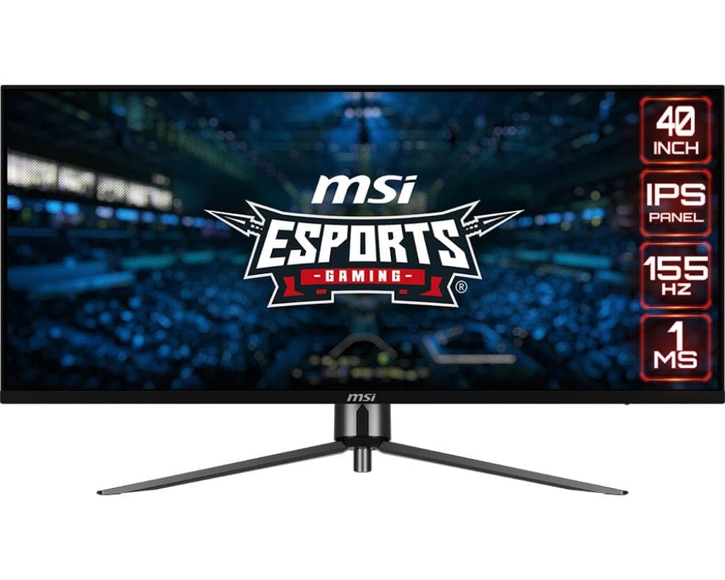 Монітор 40" MSI MAG401QR 3440x1440 (Ultra-Wide 2K) IPS 155 Hz