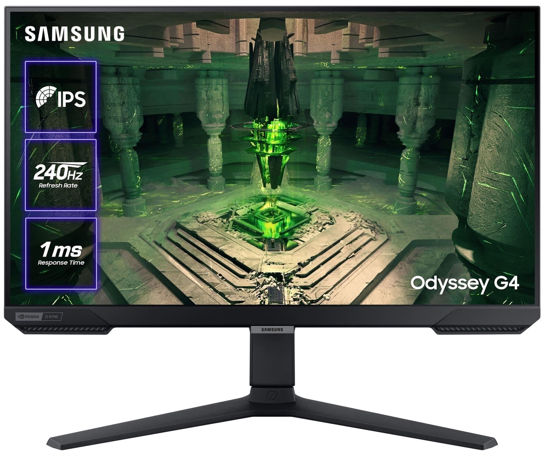 Монітор 27" Samsung Odyssey G4 S27BG400EI FHD IPS 240Hz
