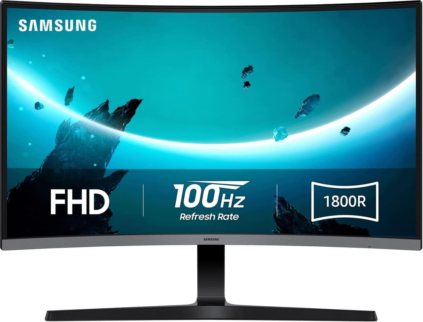 Монітор 27" Samsung Essential S3 Curved 1920x1080 (FullHD) VA 100 Hz