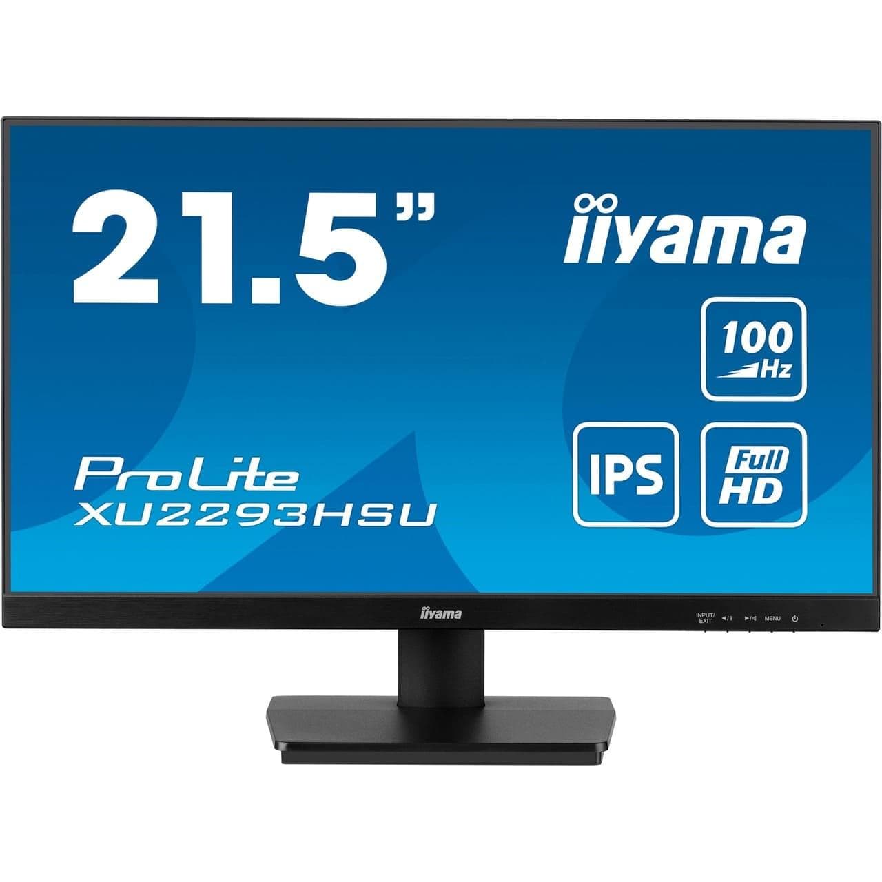 Монітор 21.5" Iiyama XU2293HSU-B7 1920x1080 (FullHD) IPS 100 Hz