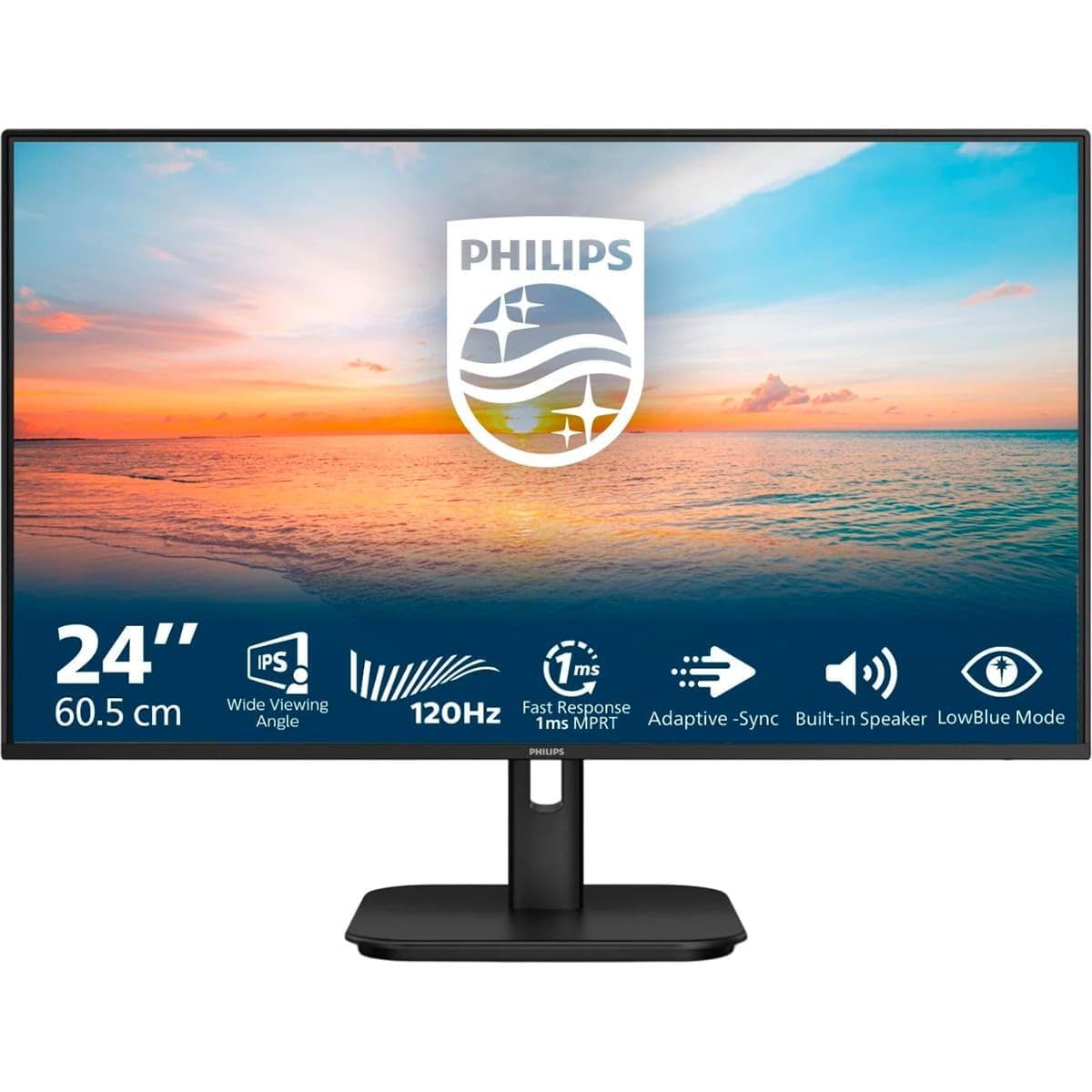 Монітор 23.8" Philips 24E1N1200A/00 1920x1080 (FullHD) IPS 120 Hz