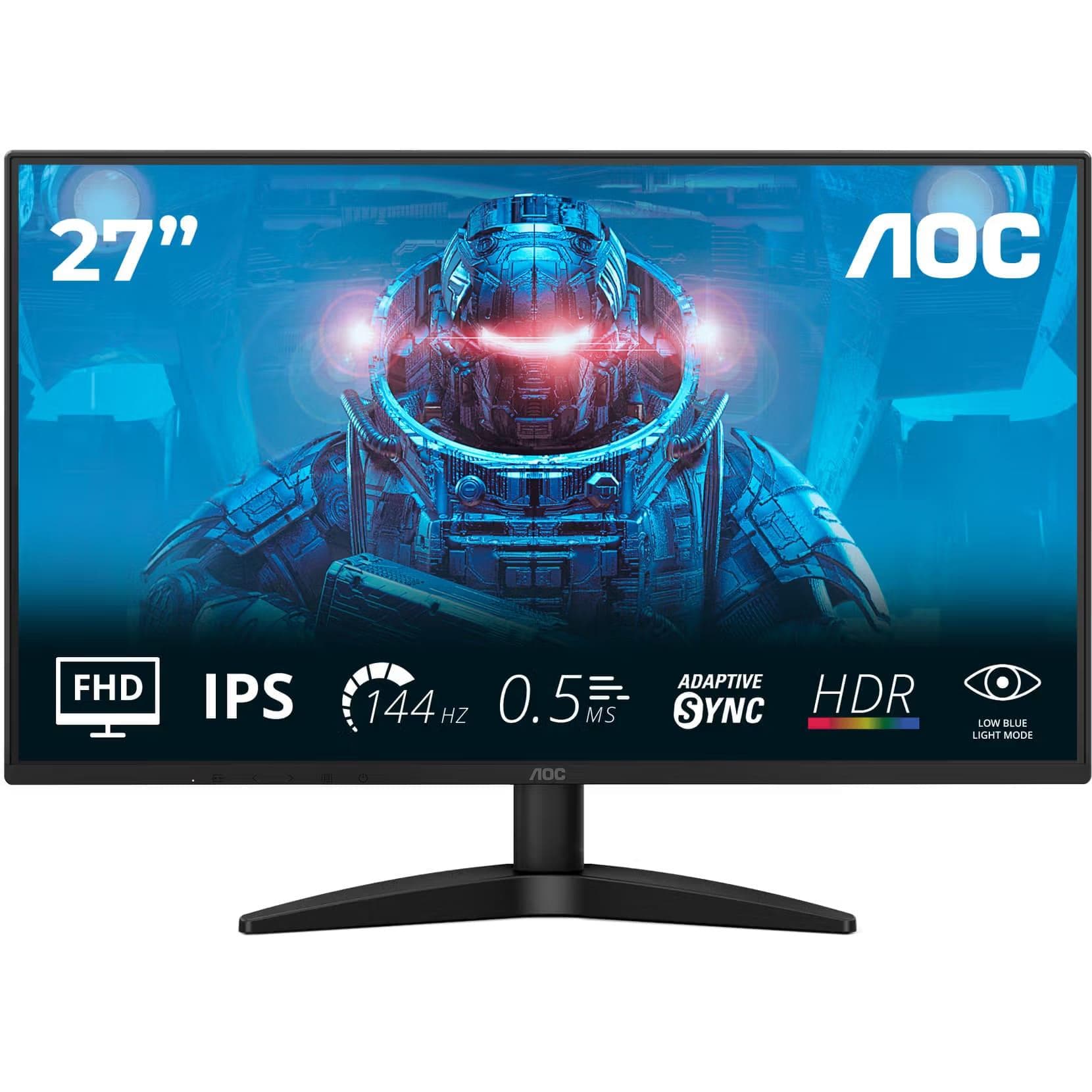 Монітор 27" AOC 27B36X 1920x1080 (FullHD) IPS 144 Hz
