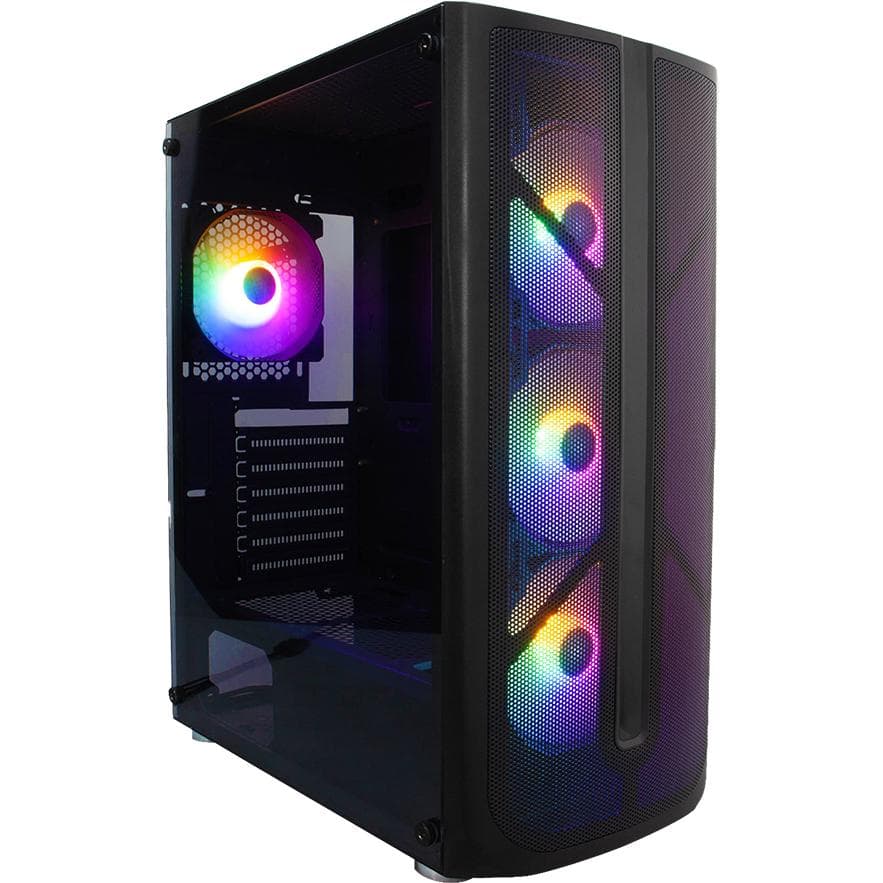 Корпус 1stPlayer X4-BK-4F1-PS-750FK-EU Black 750W