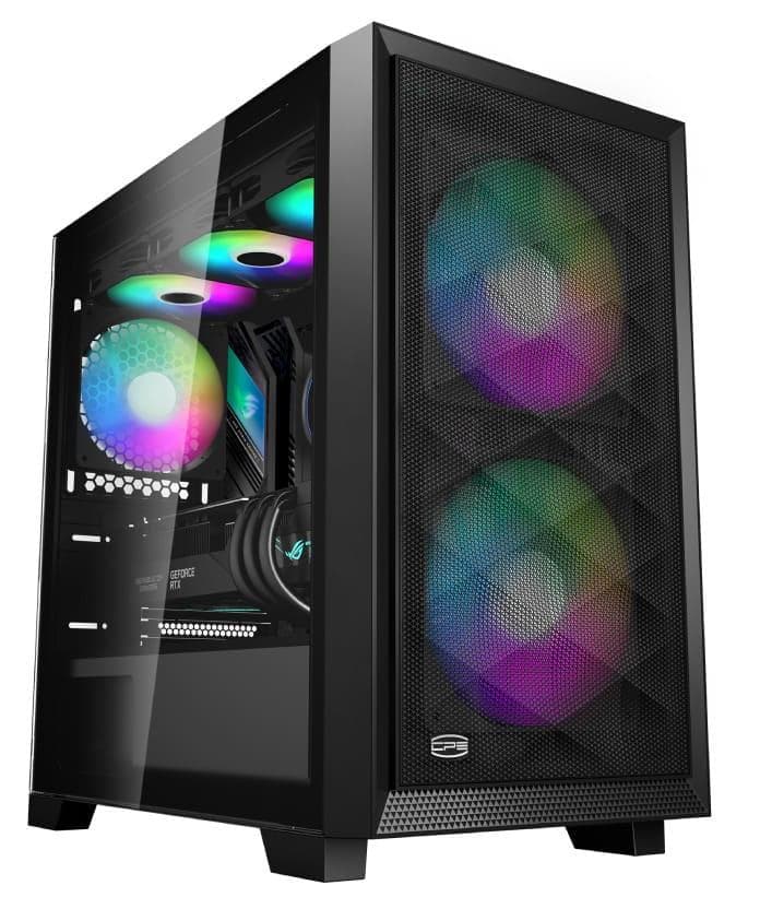 Корпус PсCOOLER C3D310 BK ARGB