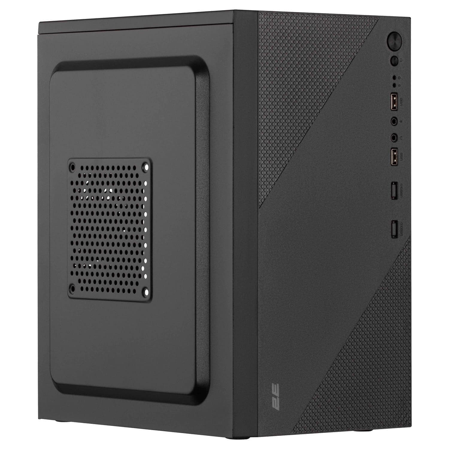 Корпус 2E TeamX TMX04 c БП 500W (2E-TMX04-500) Black