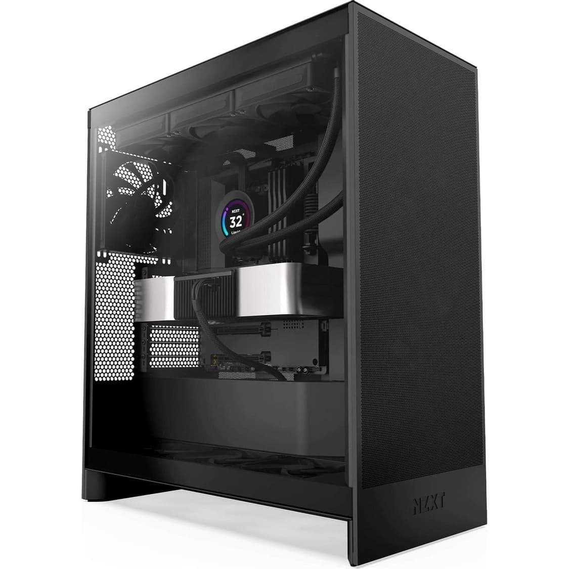 Корпус NZXT H7 Flow без БП (CM-H72FB-01) Black