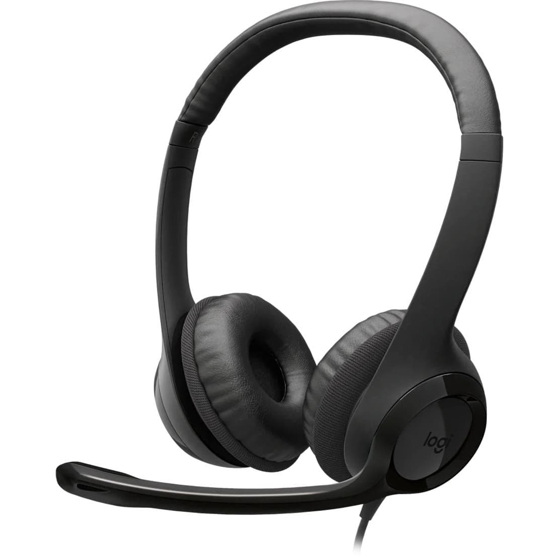 Гарнітура Logitech H390 USB-C Midnight Black