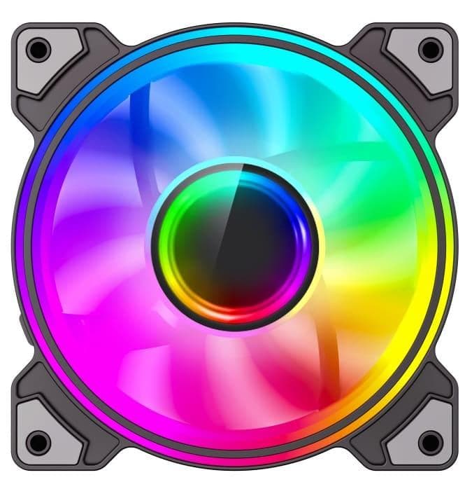 Вентилятор GameMax Dual Ring Infinity BK