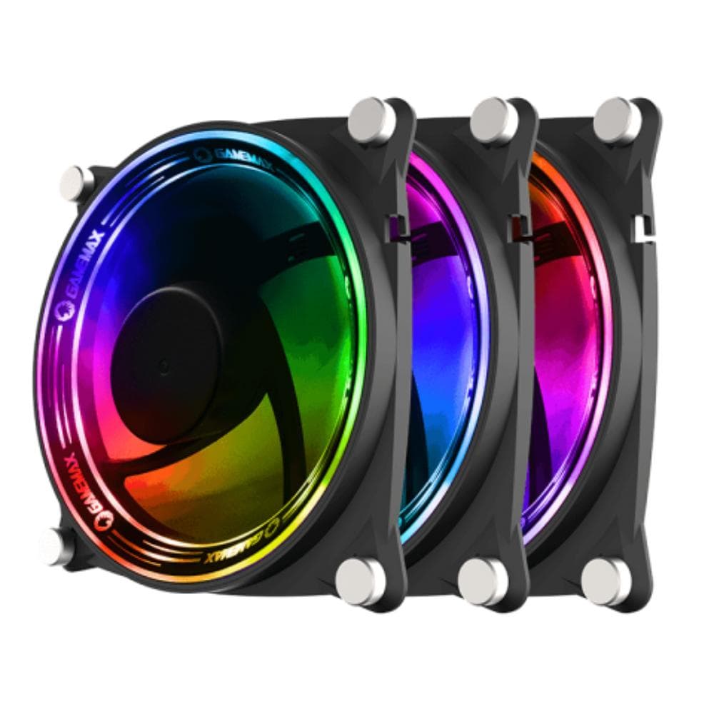 Вентилятор GameMax 120mm*3 KIT ARGB fan RB 300
