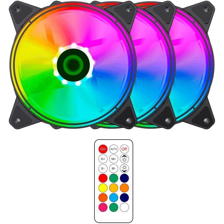 Комплект вентиляторов GameMax 3*120мм RQ 300