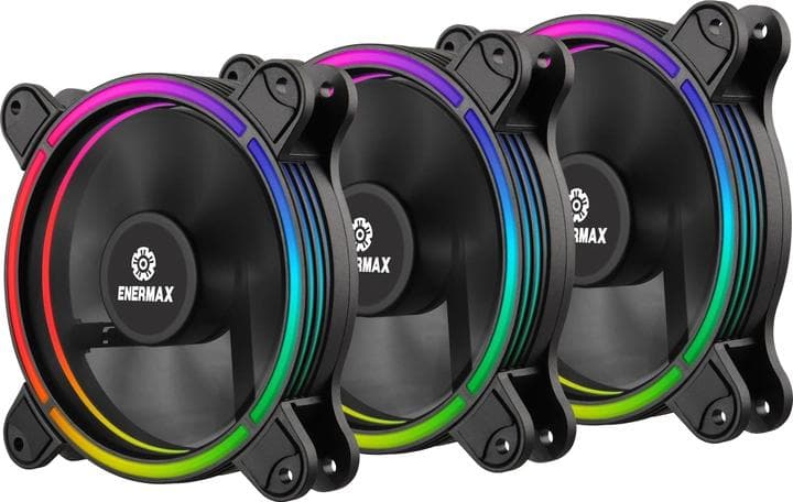 Набор вентиляторов (3-pack) ENERMAX PC FAN model T.B.RGB A.D.