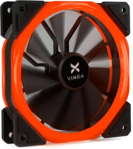 Вентилятор Vinga LED fan-02 red