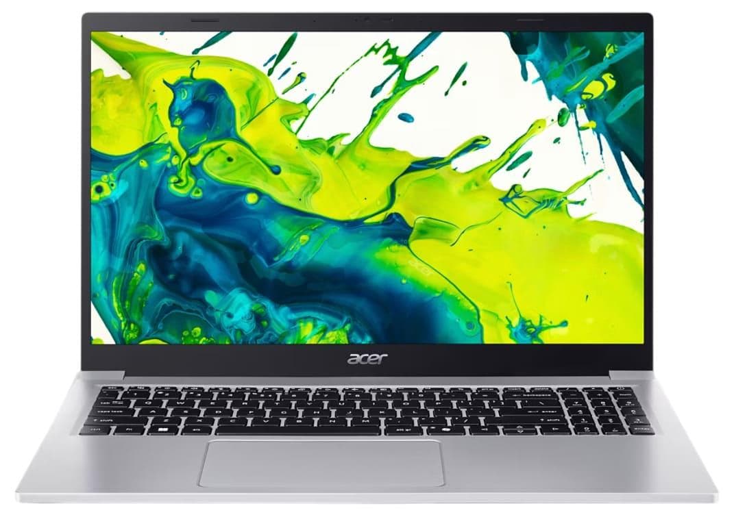 Ноутбук 15.6 Acer Aspire Lite AL15-33P-32NT FHD/Core 3 N355/16GB/512SSD/Intel Graphics/DOS/Silver