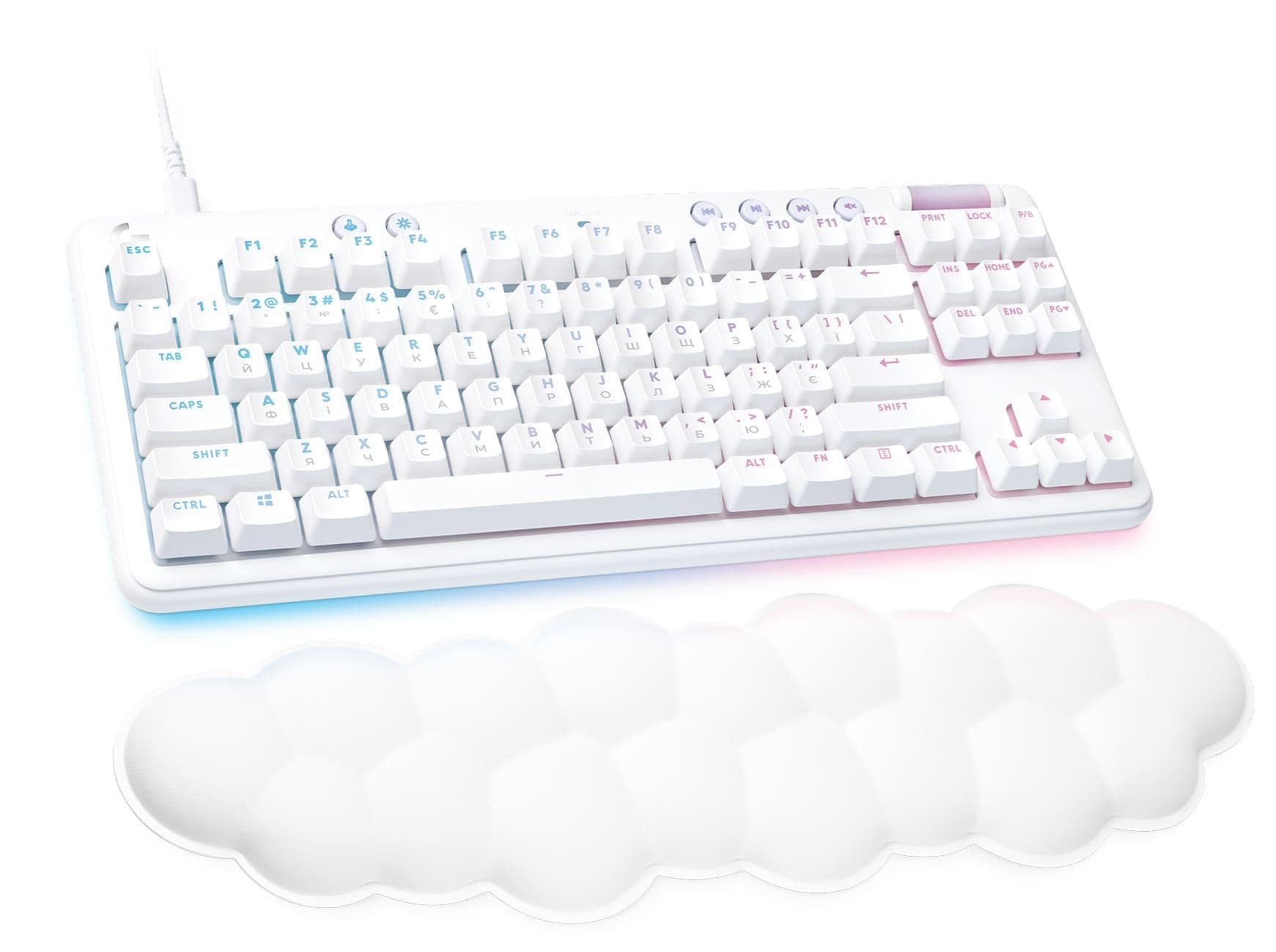 Клавіатура Logitech G713 TKL RGB GX Linear (920-010678) Off-White