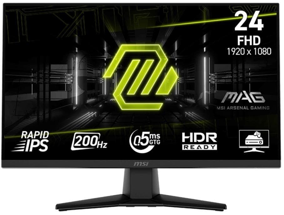 Монітор 23.8" MSI MAG 242F 1920x1080 (FullHD) IPS 200 Hz