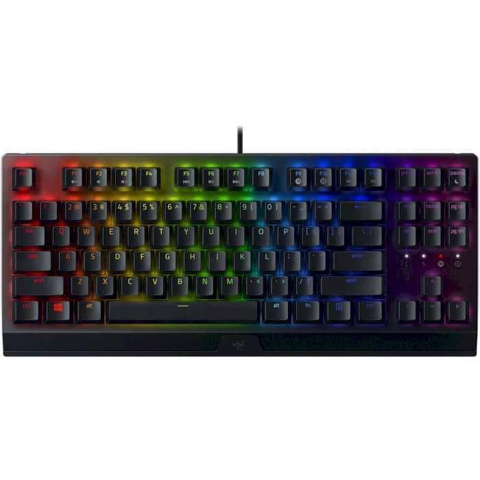 Клавіатура Razer BlackWidow V3 TKL RGB Razer Green (RZ03-03490700-R3R1) USB Black