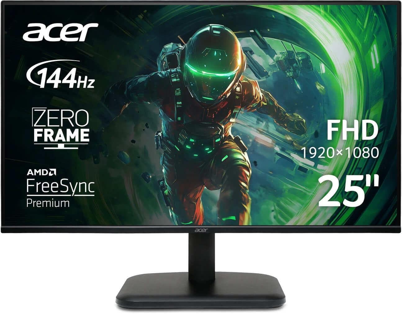 Монітор 24.5" Acer EK251QP6bi D-Sub FHD IPS 144Hz