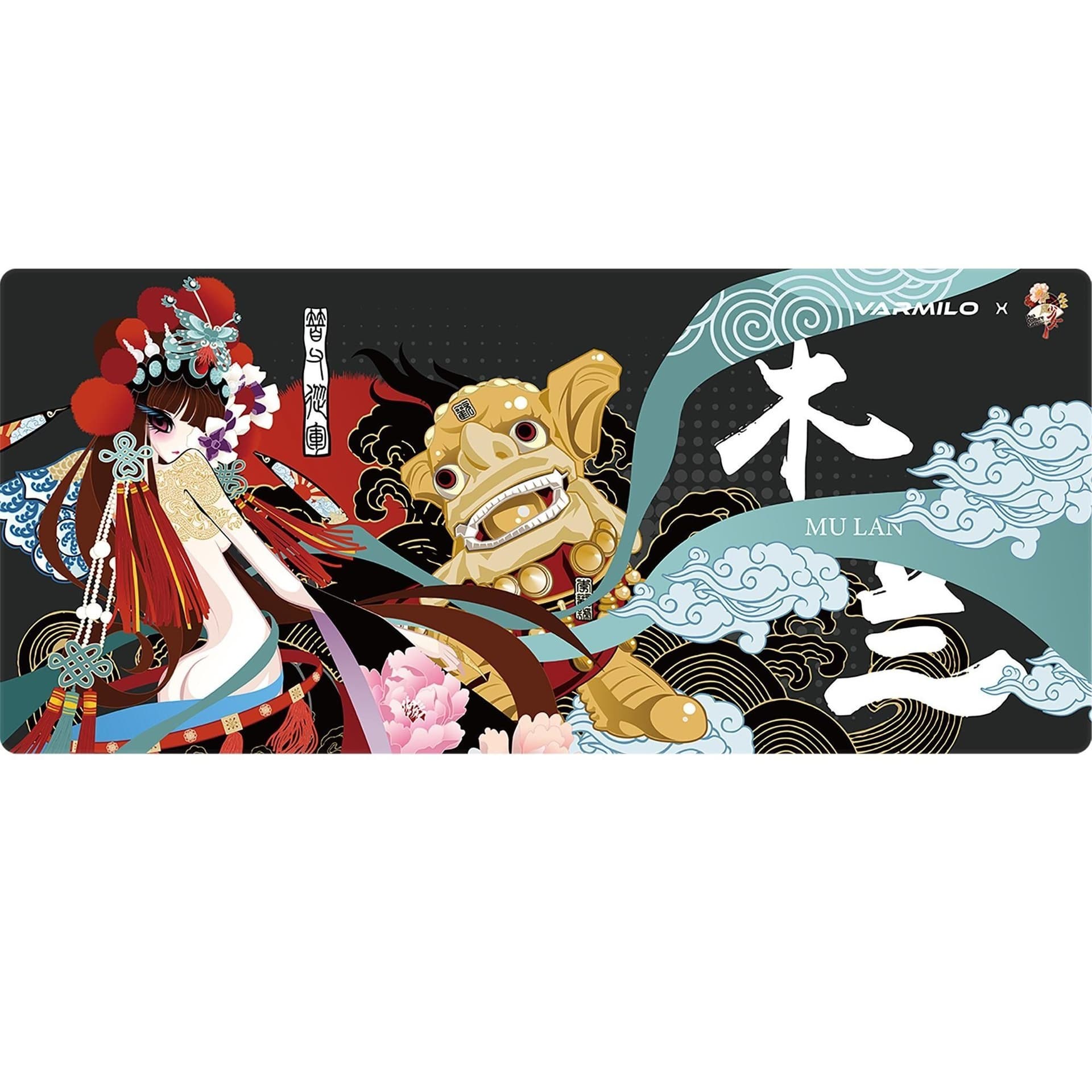 Ігрова поверхня Varmilo Mulan Desk Mat XL (900х400х3мм) (ZDB017-01) Black