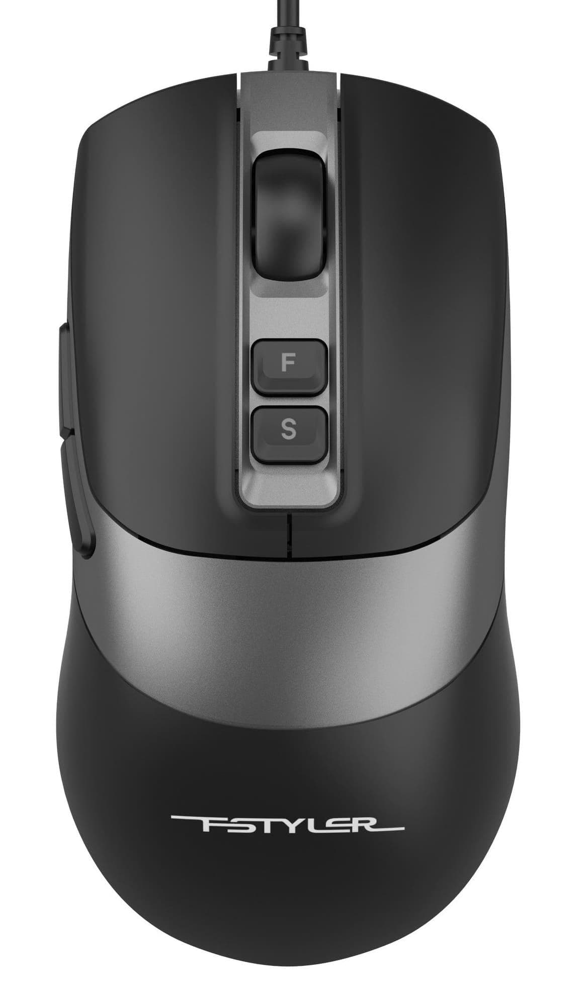 Миша A4Tech Fstyler FM50S Plus (Black) Silent USB