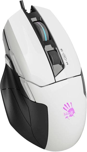 Миша A4Tech Bloody W70 Max USB Panda White