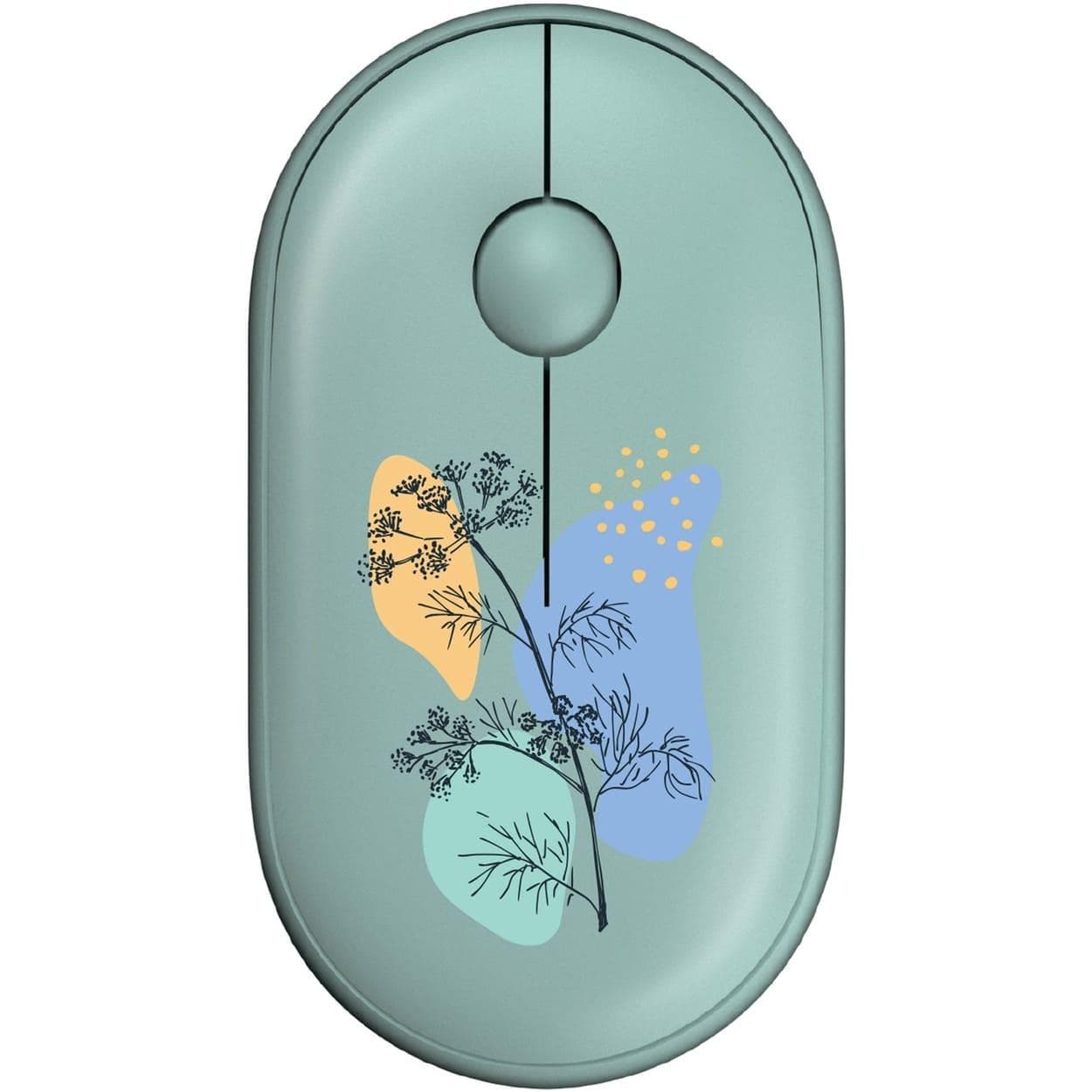 Миша 2E MF300 FLORA:DILL Silent WL BT, зелений