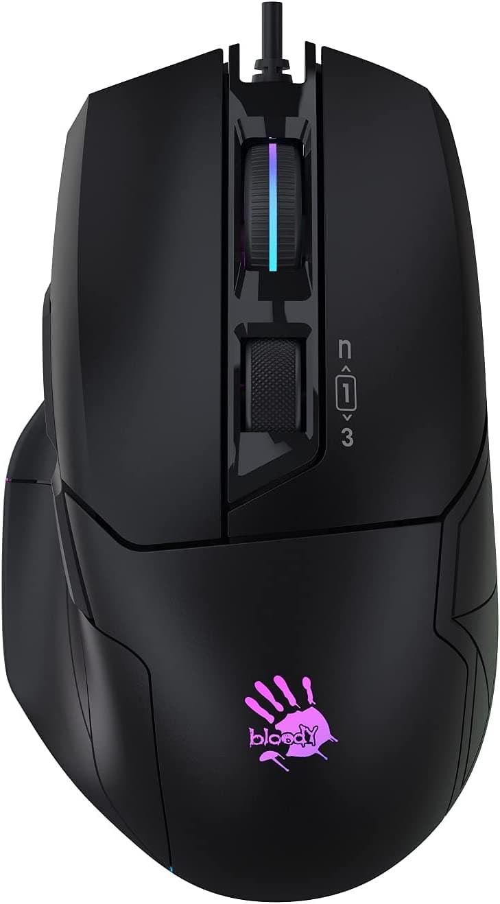 Миша A4Tech Bloody W70 Max USB Stone Black