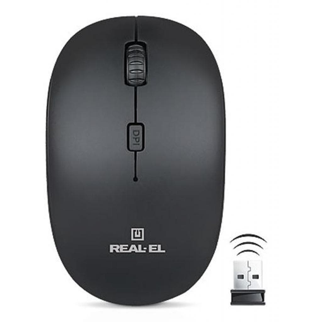 Миша REAL-EL RM-301 black