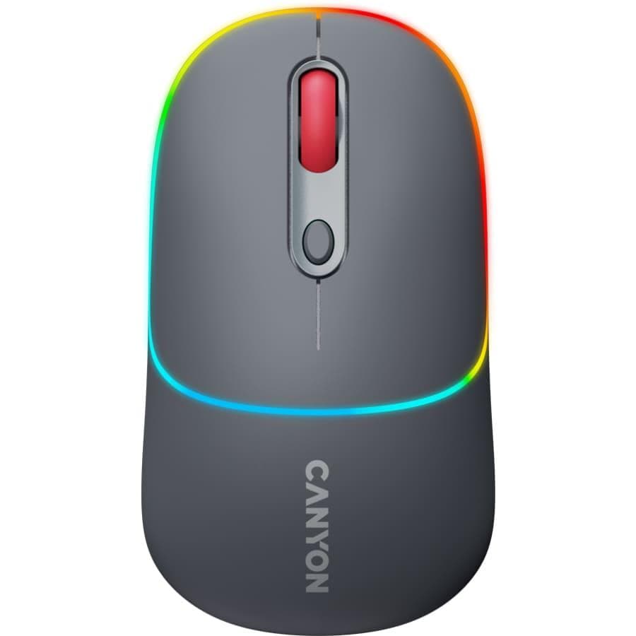 Миша CANYON MW-22 2 in 1 Wireless Dark Grey
