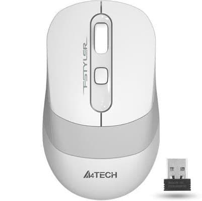 Миша A4TECH Fstyler FG10 Wireless White