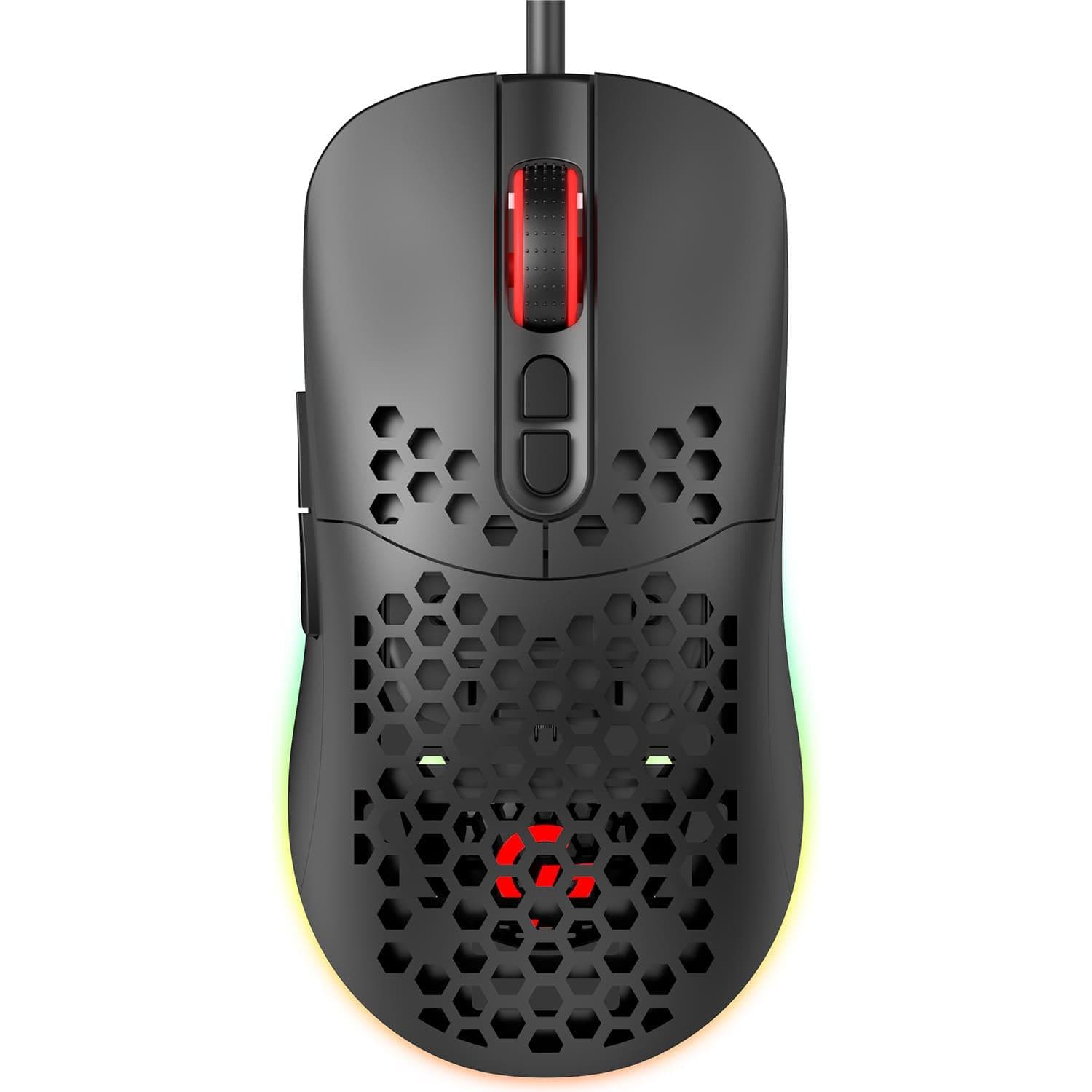 Миша GamePro GM395 RGB USB Black