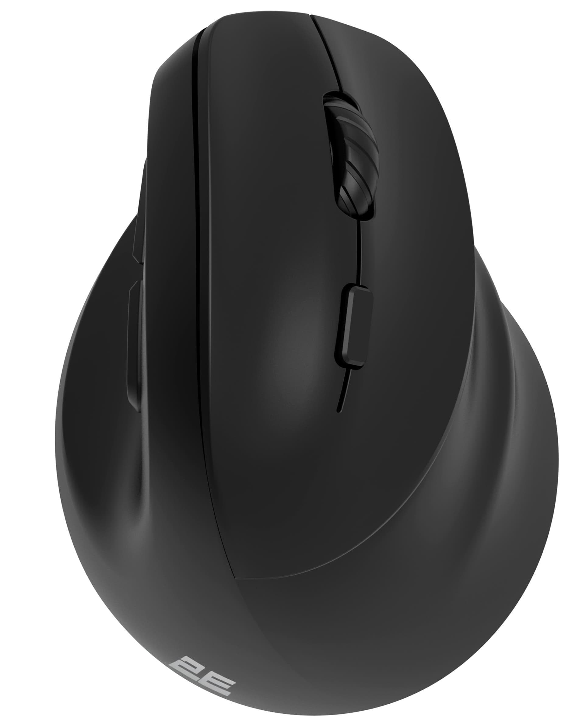 Миша 2E MF325 Silent WL/BT Vertical Black