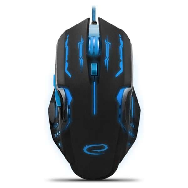 Миша Esperanza MX403 Apache USB Black-Blue (EGM403B)